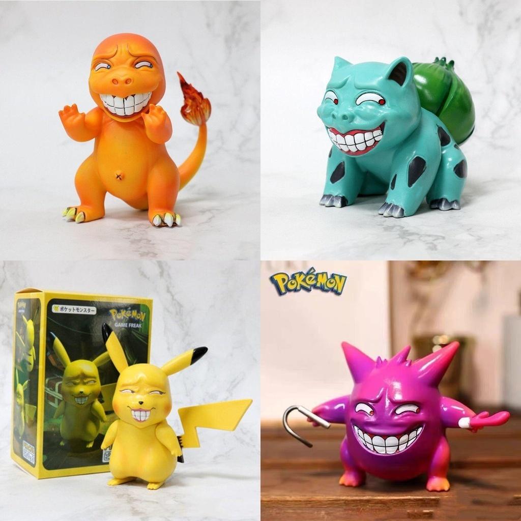 Bonecos Pokémon Coloridos e Vibrantes para Decorações de Carro e de Mesa
