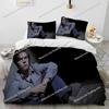 Movie Character Cool Evan Peters Movie TV Actor Bedding Set Twin/Queen Size Duvet Cover Pillowcase Soft Bedroom Decor Set