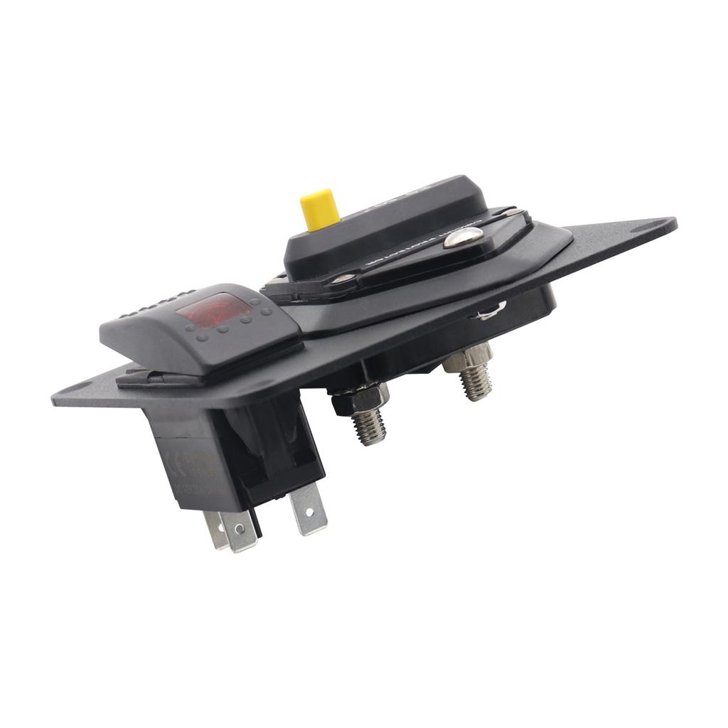 Interruttore automatico Interruttore automatico ripristinabile 50A-300A Interruttore automatico con ripristino automatico Pulsante di ripristino manuale per autocarri