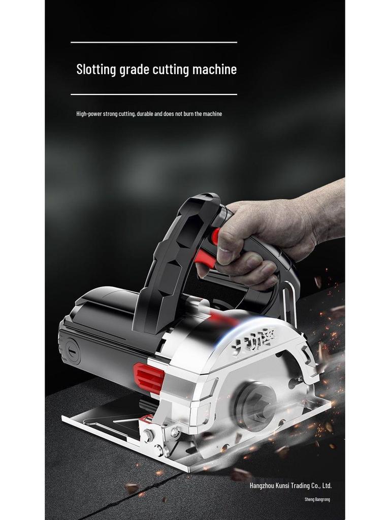 Multifunctional Handheld Cutting Machine: Marble, Stone, Tile & Wood Electric Saw