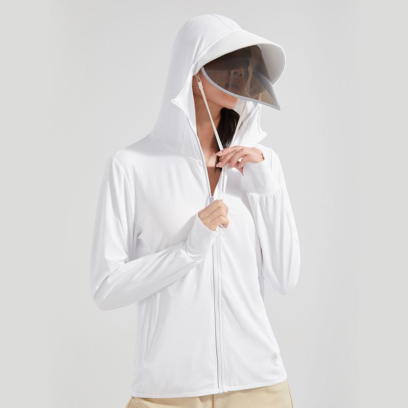 Lenses Women's Outdoor Big Brim Removable Fishing Men's UPF10 + UV Protection Skin Clothing Sunscreen Clothing Women's