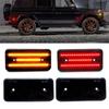 4PCS LED Side Marker Lights Fit For Mercedes-Benz W463 G500 G550 G-Class 2002-14