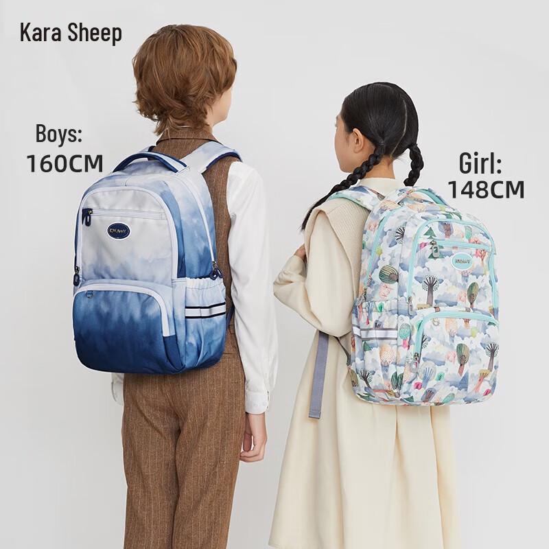 Легкий школьный и дорожный рюкзак Kala Sheep CX2831