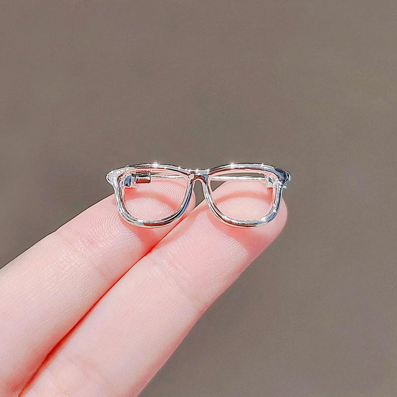 Opal Flash Diamond Bow Small Brooch Versatile Temperament Pin Anti-Light Artifact Fixed Clothes Suit Collar Pin