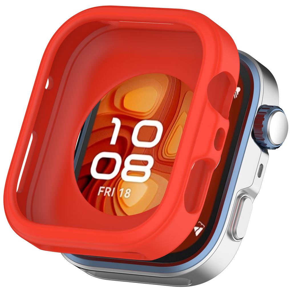 For Huawei Watch Fit 4 Pro Watch Case Soft Silicone Hollow Watch Frame Cover
