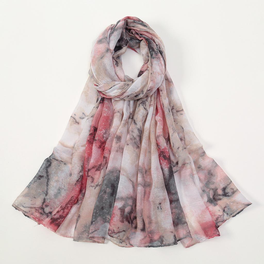 Neuer Hijab mit Leopardenmuster Atmungsaktiv Leichtgewicht Weich Baumwolle Rayon Viskose Gewebt Modal Muslimischer Damen Schal Hijab Tuch