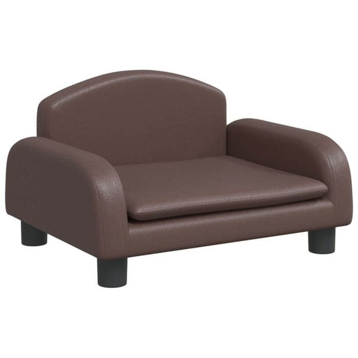 VidaXL Children's Sofa Brown 50x40x30 Cm Faux Leather, Mini Sofa, Mini Sofa Chair, Mini Sofa for Children, Sofa 3196376