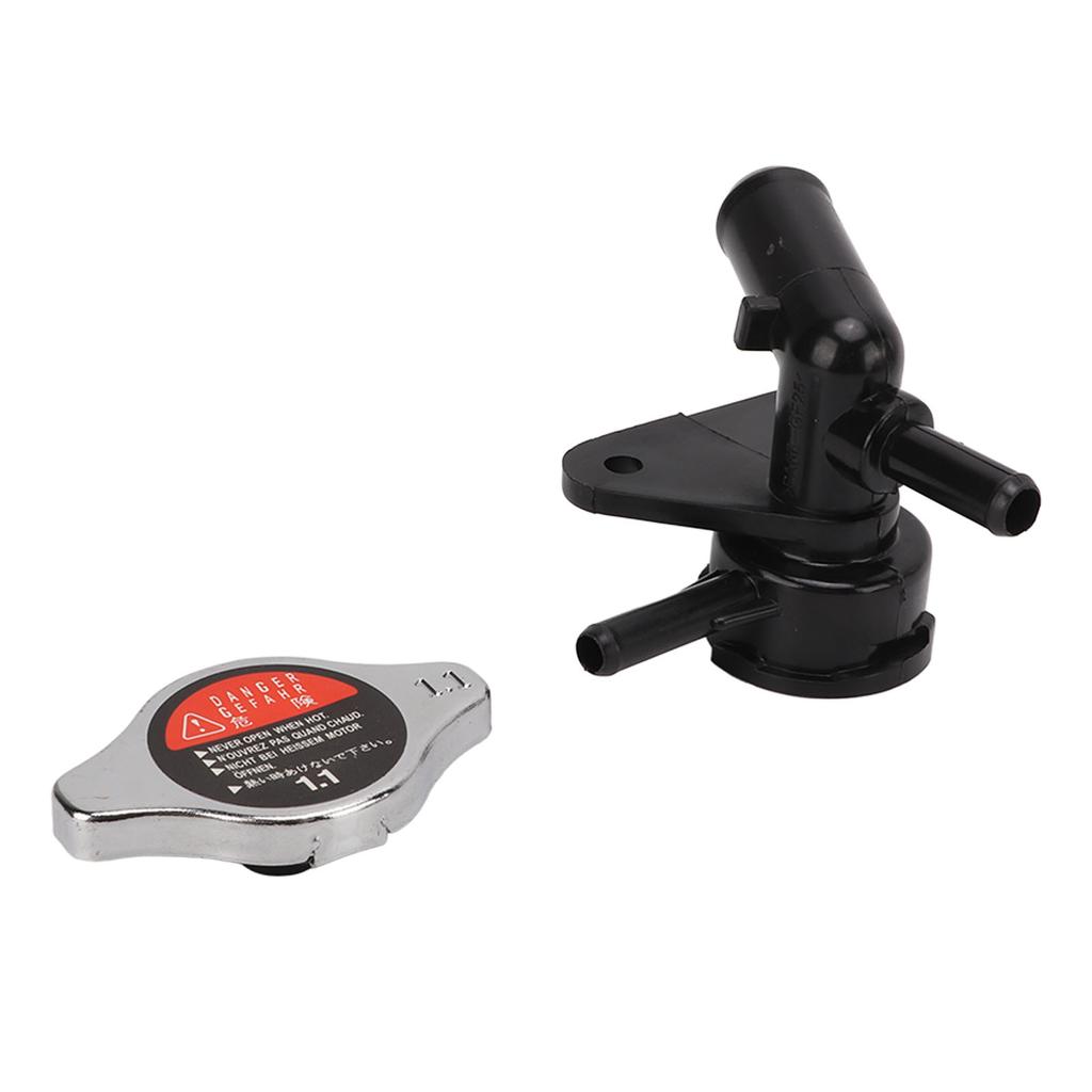 Juego de Tapones de Llenado de Radiador de Refrigeración ABS LFB7 15 17YF Rendimiento Estable Reemplazo para Mazda 5 2006‑2010