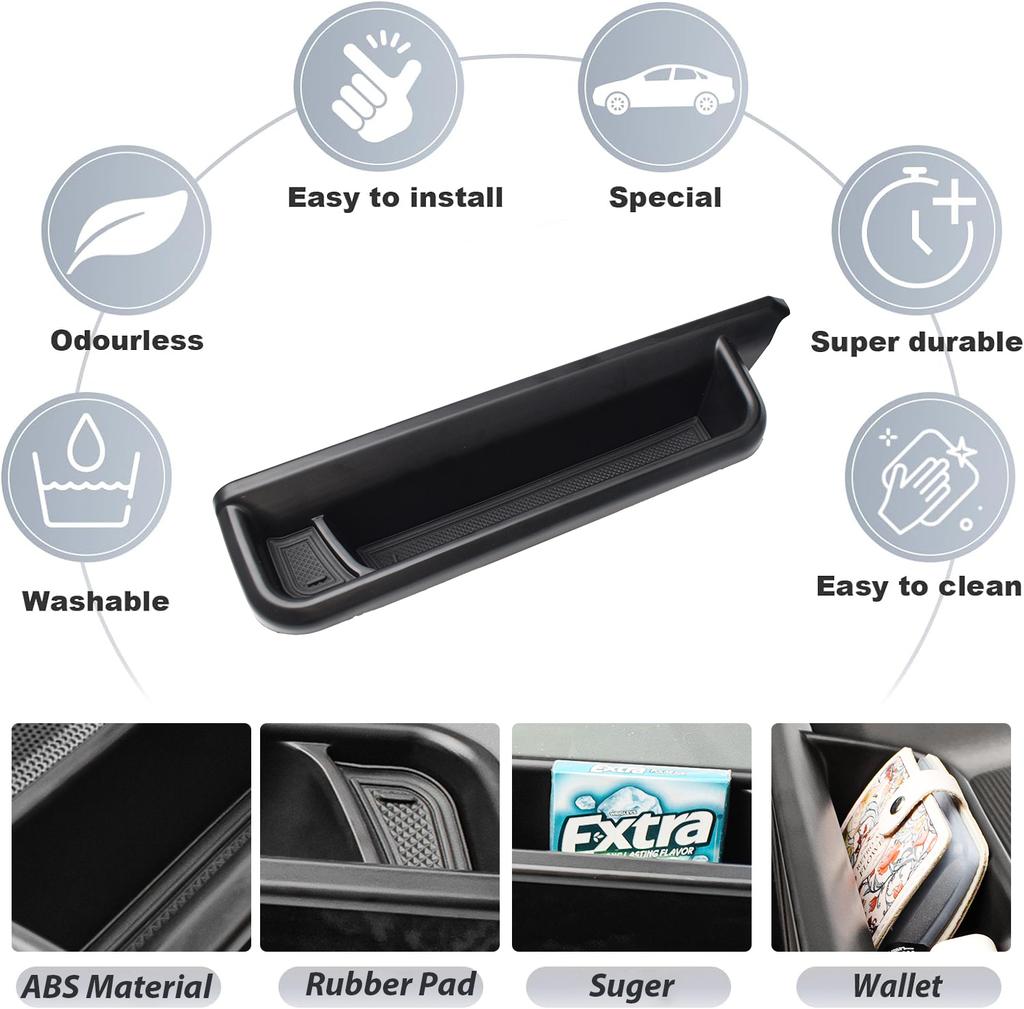 For Chevy Colorado Dashboard Organizer Compatible with Chevrolet Colorado & GMC Canyon 2025-2025 Center Console Dash Board Box