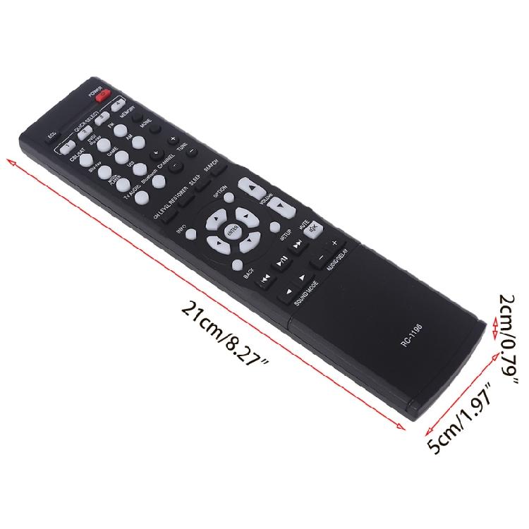 RC-1196 Remote Control Replacement for AV Receiver AVR-X510BT