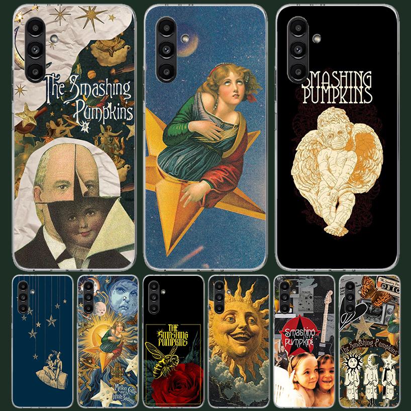 Rock The Smashing Pumpkins Phone Case For Samsung Galaxy A13 A14 A15 A16 A17 A53 A54 A55 A56 A33 A34 A35 A36 A23 A24 A25 A26 A05