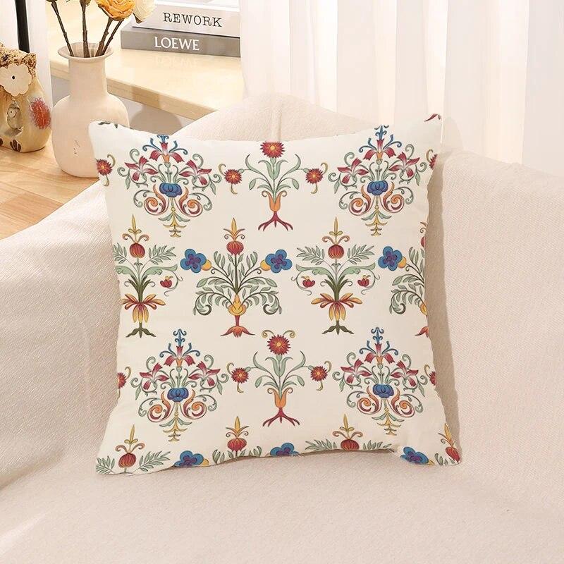 Pillowcase Car Cushion Cover Bed Pillow Home Room Office Retro Design Gift Sofa