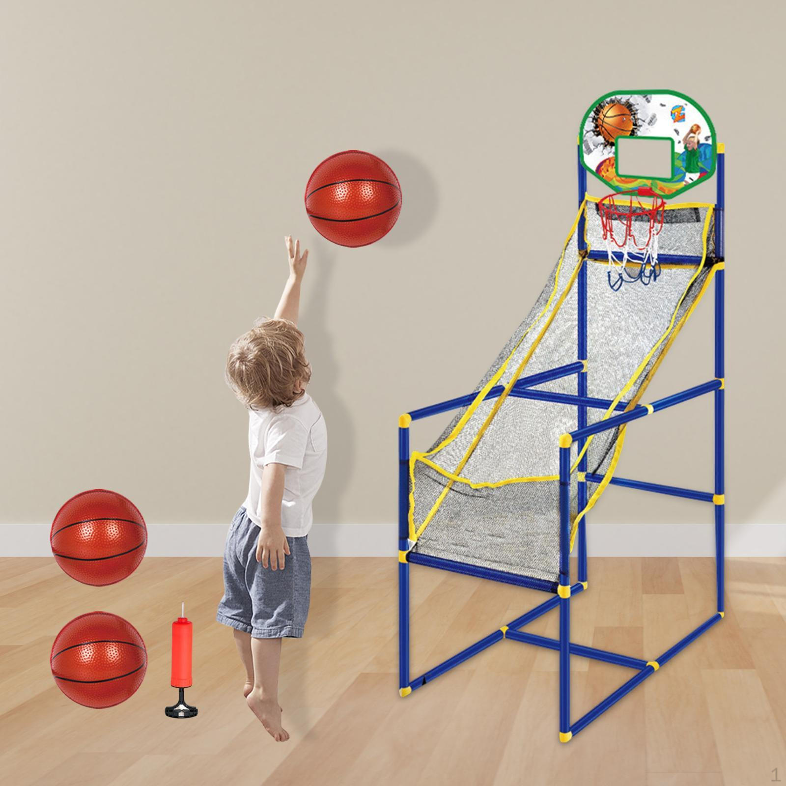 

Детский аркадный баскетбольный игровой набор, кольцо, простая установка, портативные спортивные игрушки для игры дома 3 Balls
