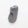 New Autumn Winter Women's Ankle Socks Lace Edged Solid Color Velvet Warm Soft Non Slip Cute Elegant Daily Dating Girls Socks