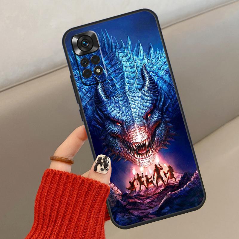 Dragon Cool Art Case For Xiaomi Redmi Note 14 13 12 11 10 15 Pro Plus Cover For Redmi 15 15C 12C 10C 13C 14C