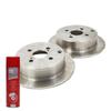 Rear Brake Discs 24010901381-Pcs-Ms | 2Pcs
