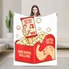 OBSESSION Nikki  Horror MOVIE Blanket Flannel Textile Decor  Multifunction Super Soft Throw Blankets for Home Bedroom Quilt