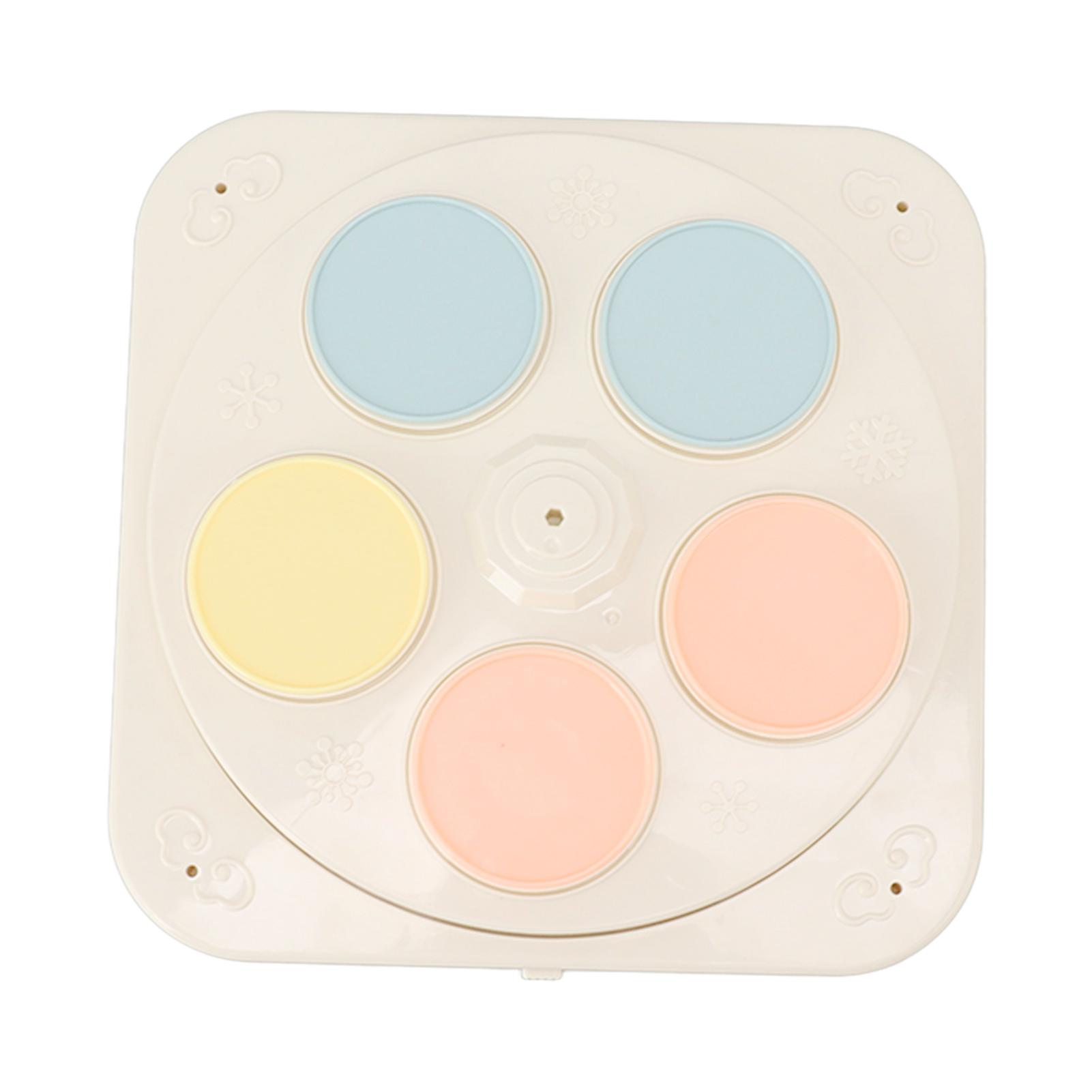 

Rotating Dessert Display Table 8 Inch Automatic Rotating Cupcake Stand Machine for Wedding Birthday with Music and 5