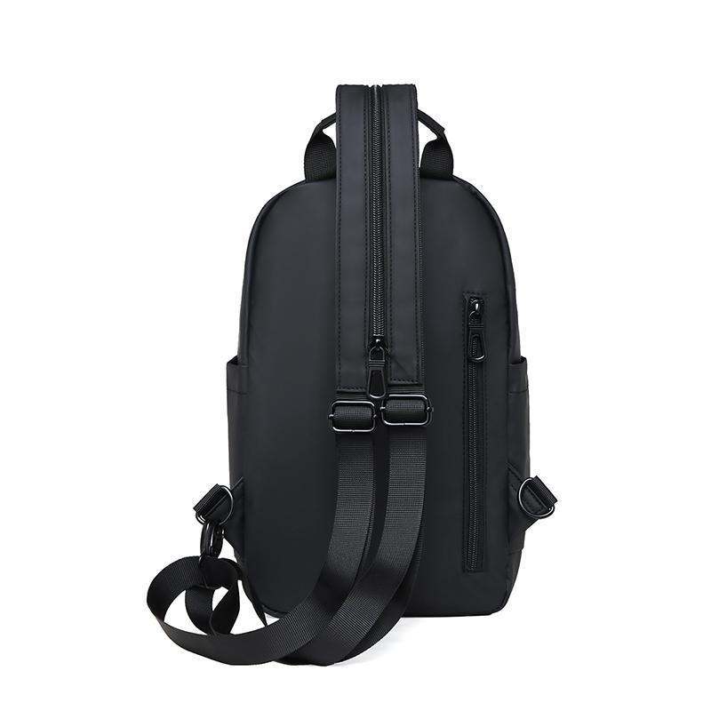 Multifunctional Men's Shoulder Bag Travel Backpack Lightweight Water-repellent Chest Bag