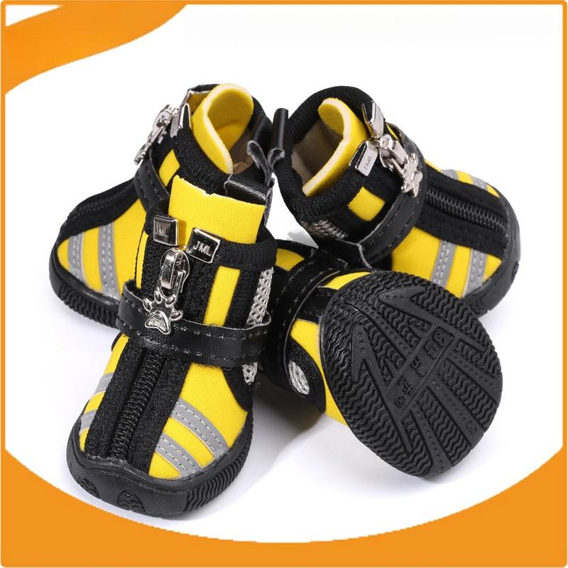 Classic Style Indoor Pet Shoes Comfortable Scuba Fabric Dog Running Shoes Dog Shoes