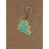 groundocean SWIM HUMAN Keyring