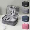 Carrying 3-Layer Cable Storage Bag Waterproof Dustproof Electronic Organizer Large Capacity Digital Storage Pouch
