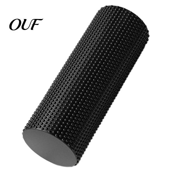 Lightweight Workout Equipment EVA Foam Roller for Yoga Pilates, Textured Muscle Massage Roller, Dotted Texture Back Pain Physical Therapy Deep Tissue