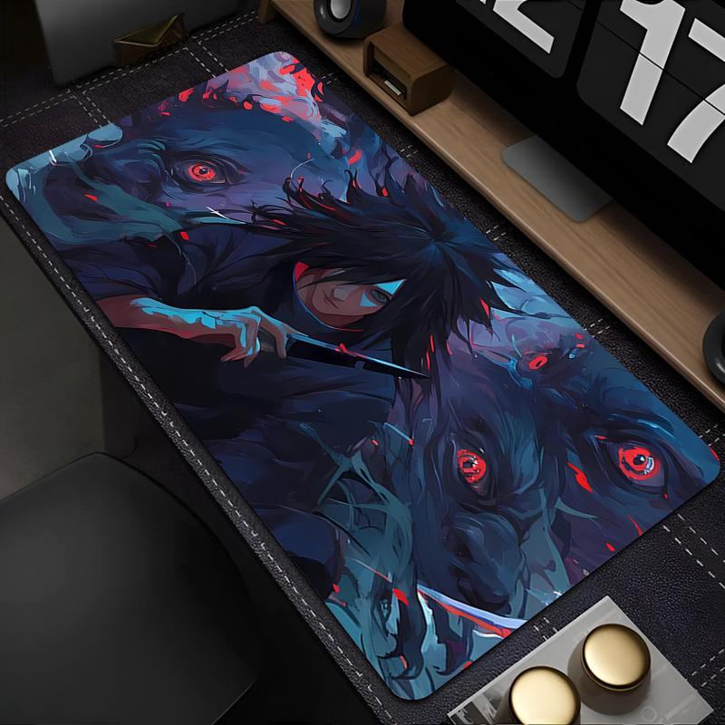 

Mouse Pad Naruto Madara Uchiha Office Laptop Keyboard Mousepad xxl Computer Desk Mat Gaming Pad Mouse Mats For Best Gift 30x60x0.2cm