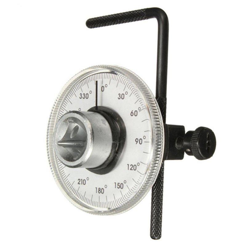 Torque Wrench Torque Meter Dial Meter for Precision-Angular Tightening Adjustable Angle Measuring Tool Auto Service Equipment