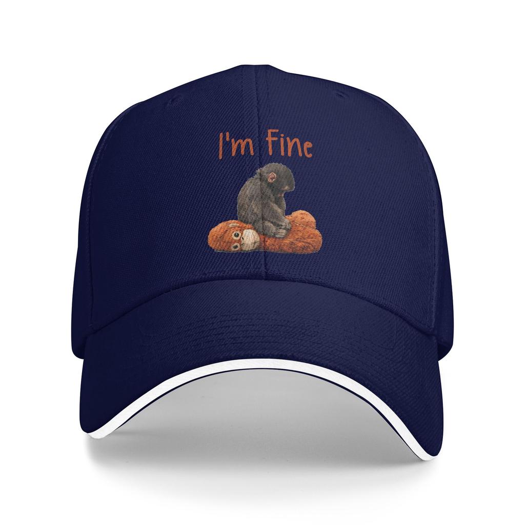 Monkey Punch Sun Baseball Cap Summer Couple Women Punch Monkey Print Hip Hop Hats SunProof Street Style Baseball Caps
