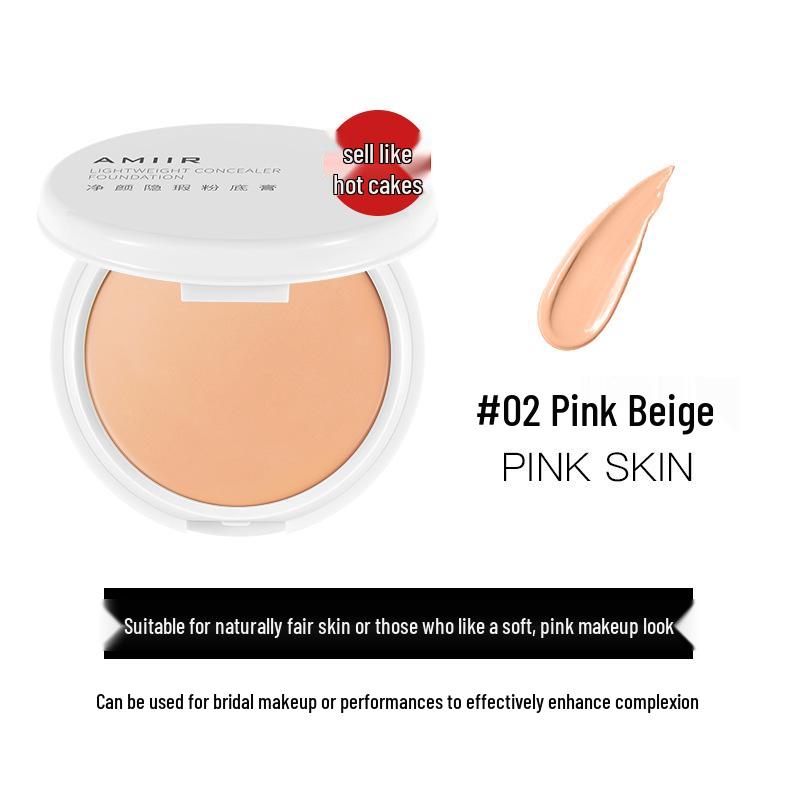 AMIIR Clear Concealing Foundation Cream 20g - Waterproof Makeup for Dark Circles & Acne Scars 20g