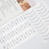 Diamond Eyebrow Tattoo Sticker Glitter Eyeliner Eyebrow Makeup Face Eyes Temporary Tattoo Rock Rhinestone 3D Eyeliner Stickers