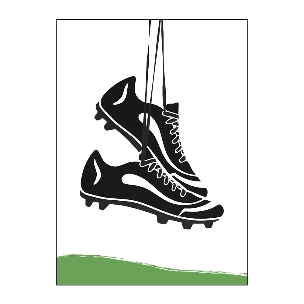 Soccer Boys Room Sports Nursery Decor Prints Football Wall Art Playroom Poster Little Athlete Personalized Jersey Name Kids Room