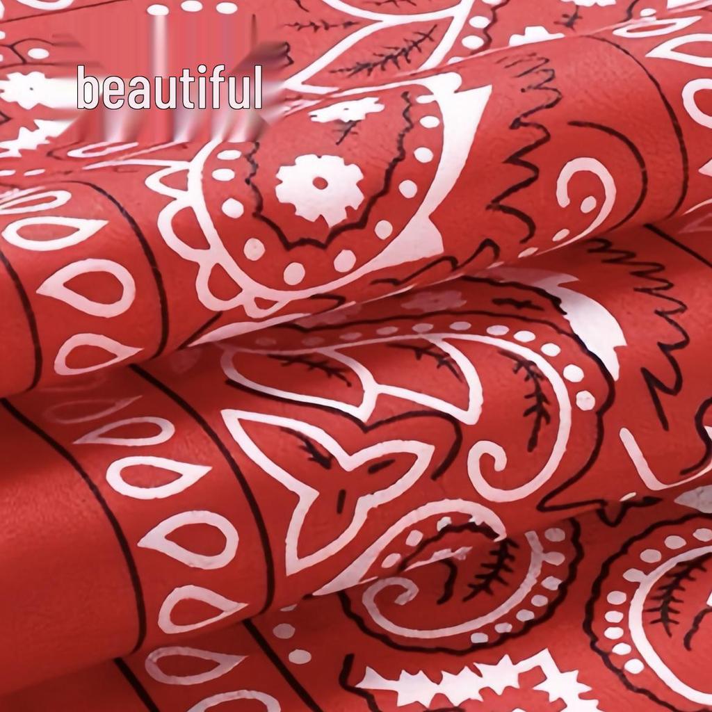 Cotton Paisley Headscarf and Cycling Mask