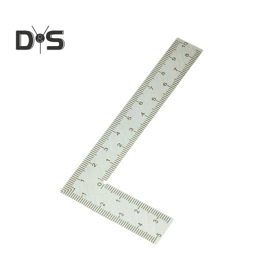 

Измерительная линейка, процесс травления, двусторонняя шкала, высокоточная линейка из нержавеющей стали, угол 90 градусов, L-образная линейка. Товары для дома. S