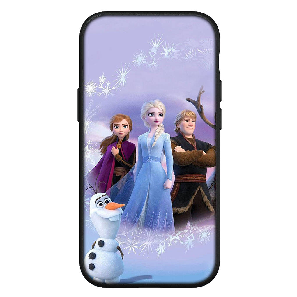 for Samsung Galaxy S25 S24 S23 S22 Ultra FE Plus A17 A37 A57 A56 A55 A06 A16 A15 A36 A26 A35 A05 A25 A54 A34 Phone Case Comics Elsa Anna Olaf Cover