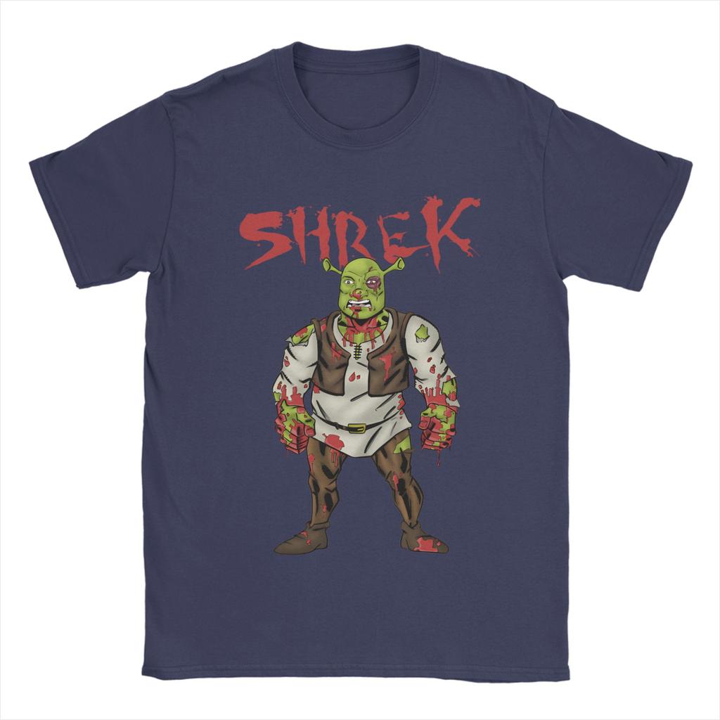 Battle Shreks TShirts Unisex Novelty Cotton Tees O Neck Short Sleeve T Shirts Plus Size Clothes