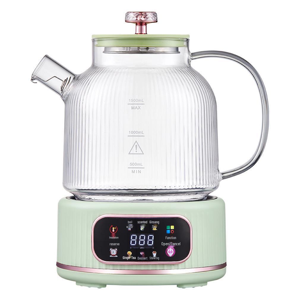 Good Wife All-Glass Multifunctional Tea Maker Kettle for Home or Office