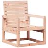 Garden Chair 57.5 X 63 X 76 Cm Solid Douglas Fir Wood