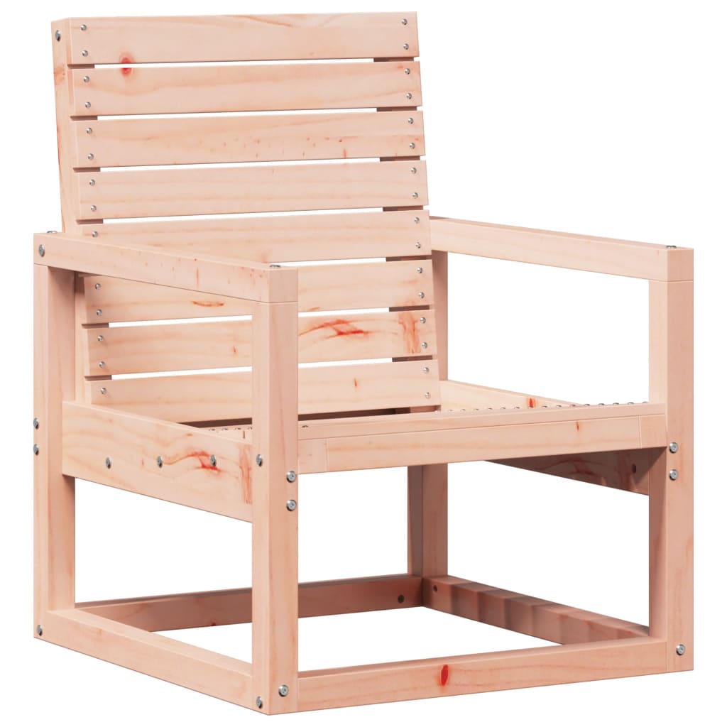 Garden Chair 57.5 X 63 X 76 Cm Solid Douglas Fir Wood