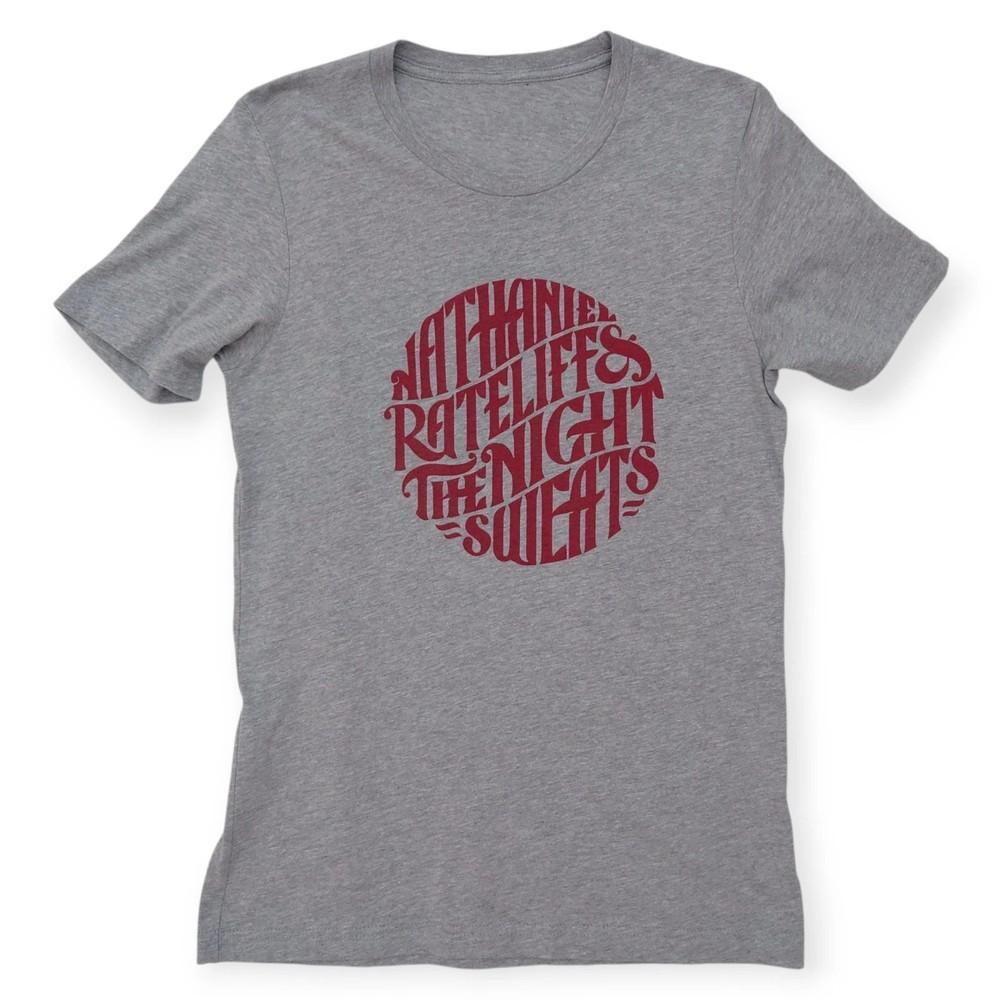 

Nathaniel Rateliff And The Nightsweats Gray Cotton All Size Tee BL1532 Unisex T-Shirt XXXL