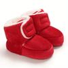 Kleinkind Baby Mädchen Stiefeletten Plus High Top Hausschuhe Indoor Schuhe Krabbelschuhe Lauflernschuhe für Winter