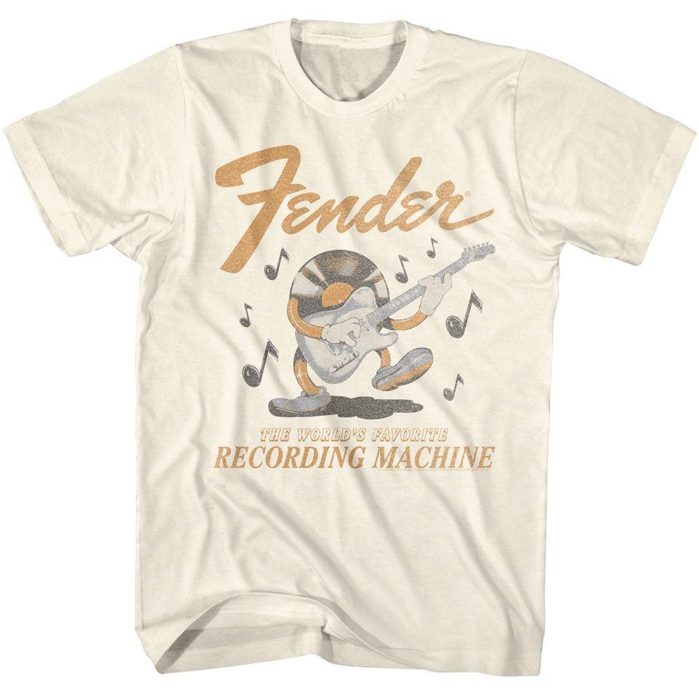 Fender Recording Machine Natural Music Shirt