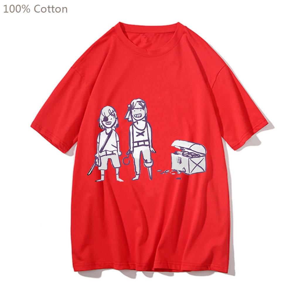 Life Is Strange Harajuku Anime T-shirts Kawaii Manga/Comic Tshirt 100% Cotton Men/women Tee-shirt Short Sleeve Cartoon T Shirt