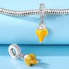 Beads Copper Charms Original Cute Banana Dog Pendant Beads Fit Bracelet Jewelry Diy Women Fine Gift Accessory