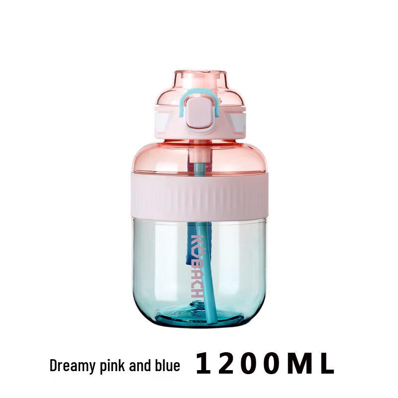 Kangbach Tritan Big Belly Dual-Drink Sports Bottle