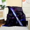 K-POP Anime Girls Group Four Seasons Soft Warm Blanket All-Season Thick Knit Polyester Bedspread for Bed, Camping, Travel Perfect Gift