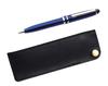 Takizawa Pen Case Midnight Rotating Ballpoint Pen Set Side-Snap Black, Blue, 3-Pack T23-NK01B-SA2002BP-L-3