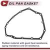 1 Set Transmission Filter Gasket Kit for Nissan Kicks 2018-2024 Engine Automatic Transmission Filter Kit No.3172850X0A Silver Tone Metal Rubber
