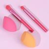 Makeup Brush Puff Set, Eyeshadow Brush Evenly Painted Beauty Tool, Portable Travel Beauty Blender Set